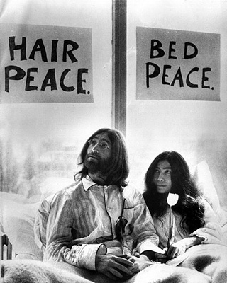 John+lennon+and+yoko+ono+bed+in