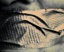 He Finds His Voice, Forgets It Again… by Mariel Glass